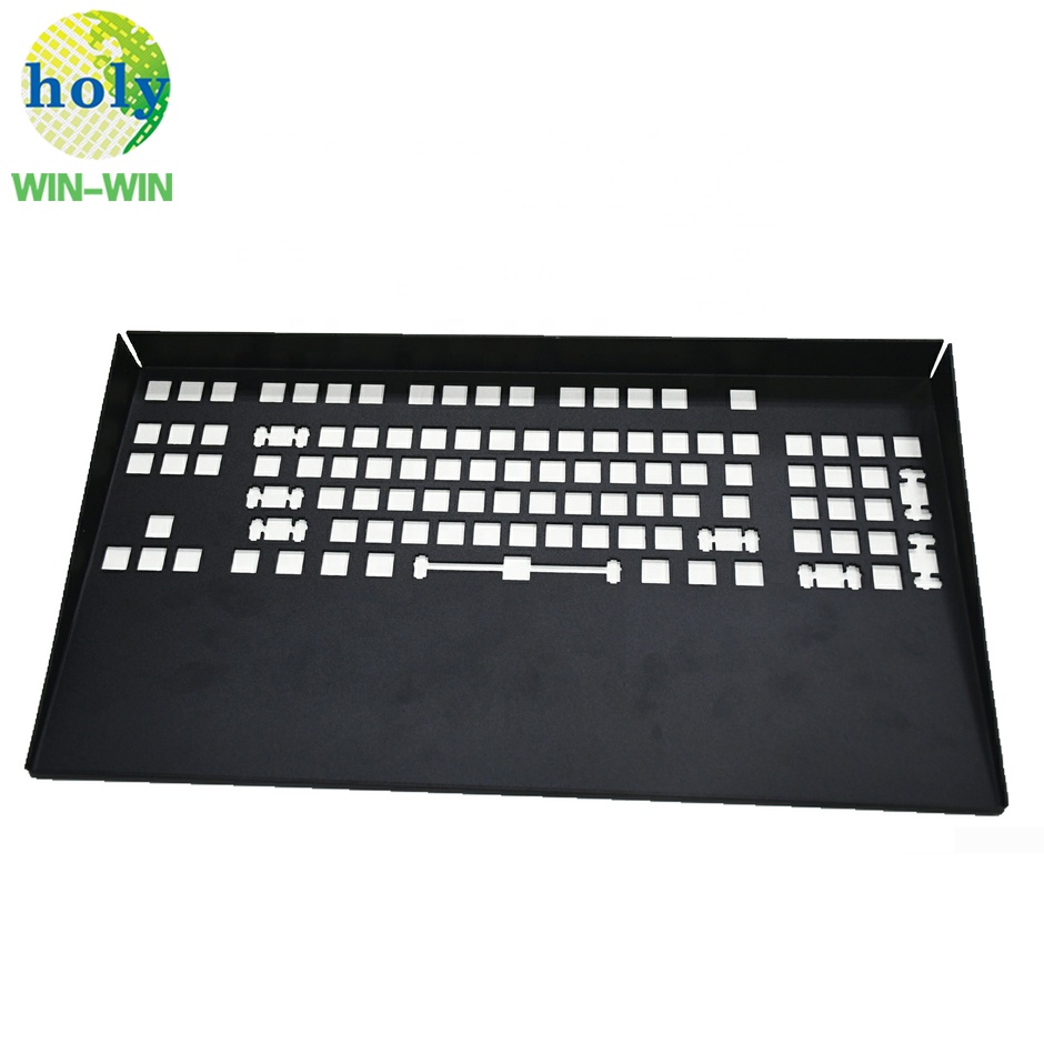 OEM de alta precisión de aluminio CNC mecanizado de teclado de computadora mecánico