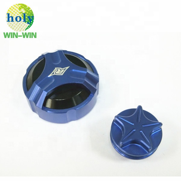 Mecanizado CNC Pistón de fabricación personalizado para la cubierta del tanque de la parte automática / de la motocicleta