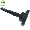 4340 STEEL CNC Turning Parts Stub Eje Black Zinc Plating