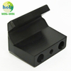 Piezas de mecanizado de plástico CNC de plástico ABS POM negro con servicio personalizado