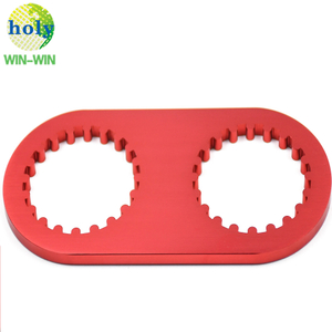 Piezas de motocicleta terminadas rojas brillantes de la herramienta de sostenimiento de la polea de la rueda del árbol de levas