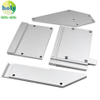 CNC Mecanizado de aluminio 6061/7075 T6 Piezas anodizadas Sliver transparente