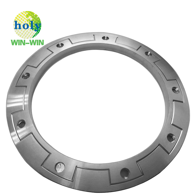 Niza piezas de mecanizado de aleación de aleación de aluminio de metal con grabado CNC