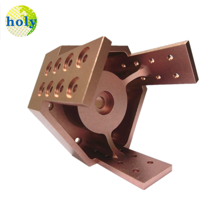 Alta demanda personalizada de bronce de bronce de cerrojo de cobre de cerrojo de fresado CNC mecanizado Eletronic parte